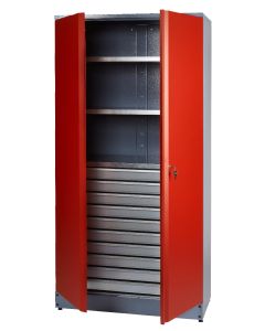 Küpper storage cabinet, model 70580, 1 door, 3 shelves